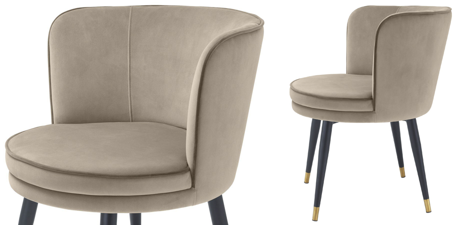 Стул Eichholtz Dining Chair Grenada greige Стул Eichholtz Dining Chair Grenada greige - Loft-Concept в Орле