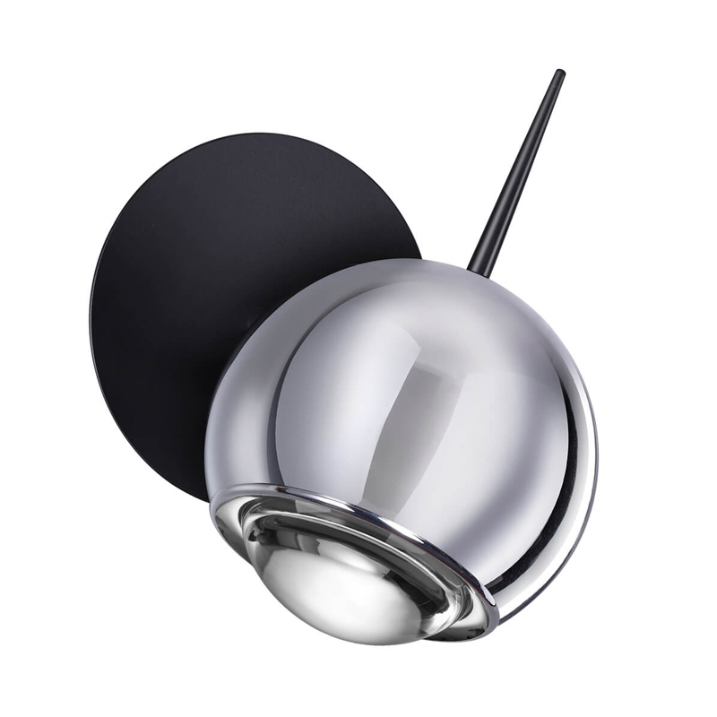Бра Ivor Sconce Chromium Хром Черный Бра Ivor Sconce Chromium Хром Черный в Орле | Loft Concept