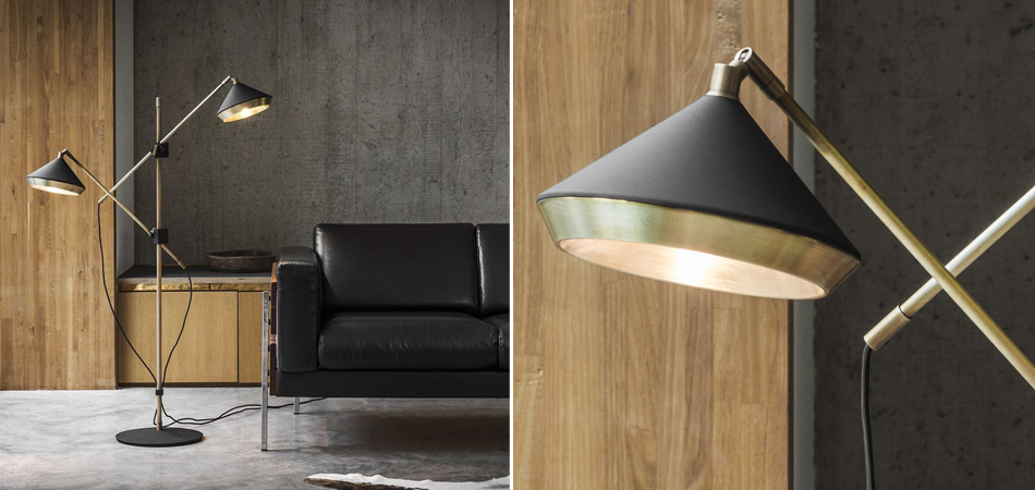 ТОРШЕР Bert Frank SHEAR Черный ТОРШЕР Bert Frank SHEAR Черный - Loft-Concept в Орле