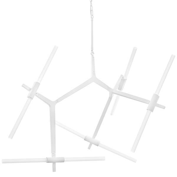 Люстра Агнес Chandelier White 10 Белый Люстра Агнес Chandelier White 10 Белый в Орле | Loft Concept