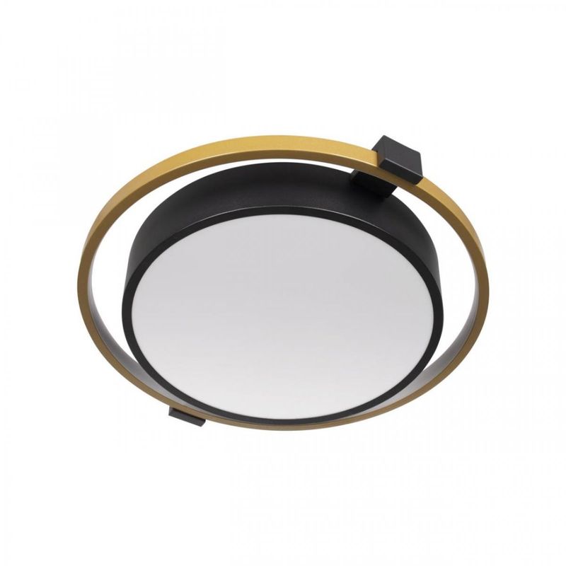 Потолочный светильник Gold Round Saturn Черный Золотой Потолочный светильник Gold Round Saturn Черный Золотой в Орле | Loft Concept