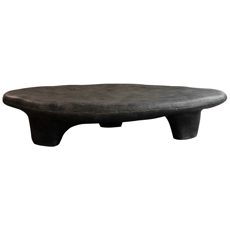 Кофейный стол Stone Coffee Table Black Черный Кофейный стол Stone Coffee Table Black Черный в Орле | Loft Concept