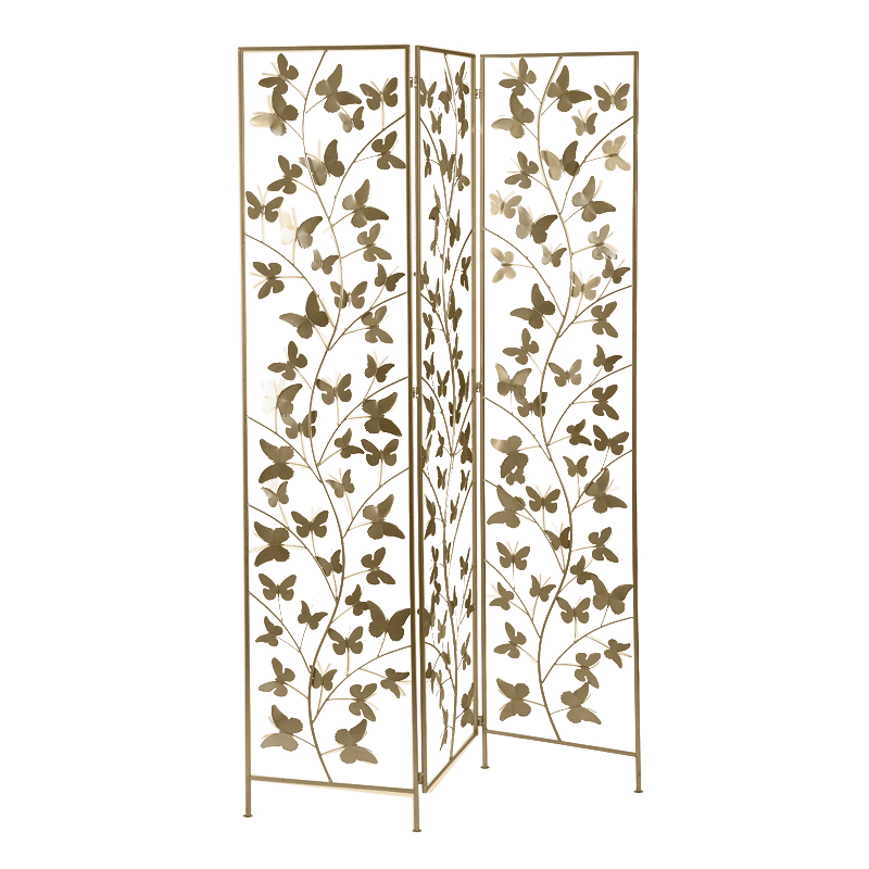 Ширма Gold Butterfly Золотой Ширма Gold Butterfly Золотой в Орле | Loft Concept