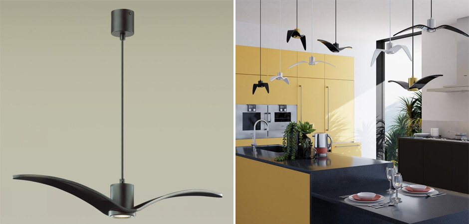 Подвесной светильник Seagull Scope черный Подвесной светильник Seagull Scope черный - Loft-Concept в Орле