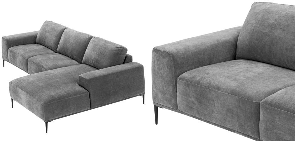 Диван Eichholtz Lounge Sofa Montado grey Диван Eichholtz Lounge Sofa Montado grey - Loft-Concept в Орле