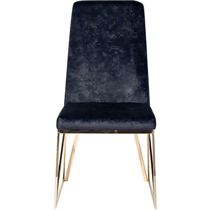 Стул барный Blave DARK BLUE Темно-синий Золотой Стул барный Blave DARK BLUE Темно-синий Золотой в Орле | Loft Concept
