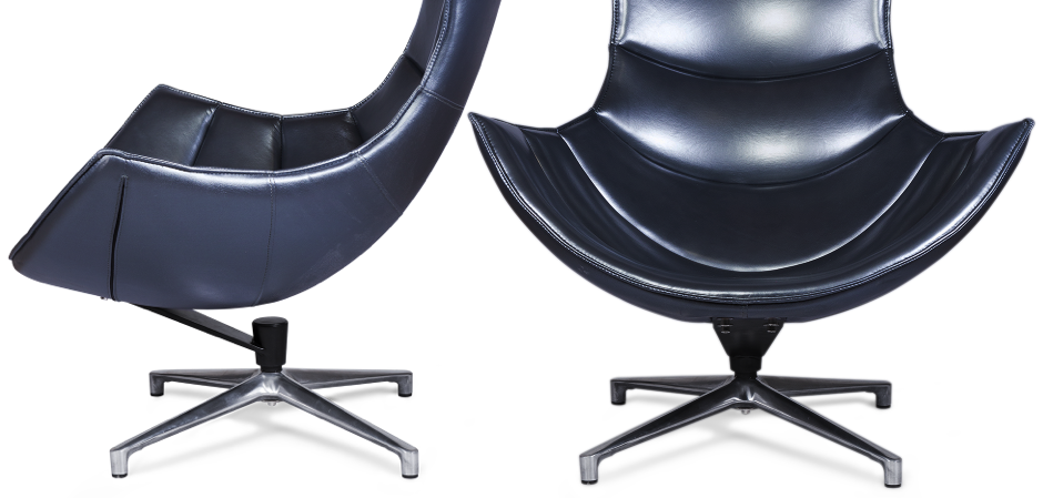 Кресло Shell blue Кресло Shell blue - Loft-Concept в Орле