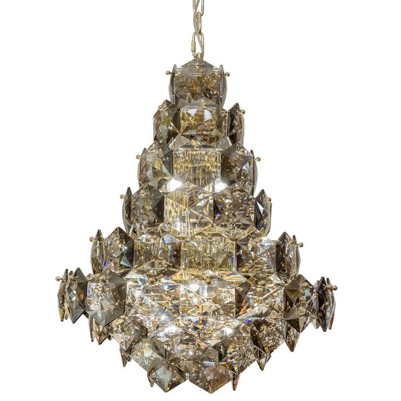 Люстра Tiers Crystal Light Chandelier Smoky 54 Золотой Дымчатый (Smoke) Люстра Tiers Crystal Light Chandelier Smoky 54 Золотой Дымчатый (Smoke) в Орле | Loft Concept