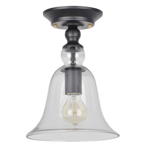Потолочный светильник колокольчик Glass Bluebell Top Потолочный светильник колокольчик Glass Bluebell Top в Орле | Loft Concept