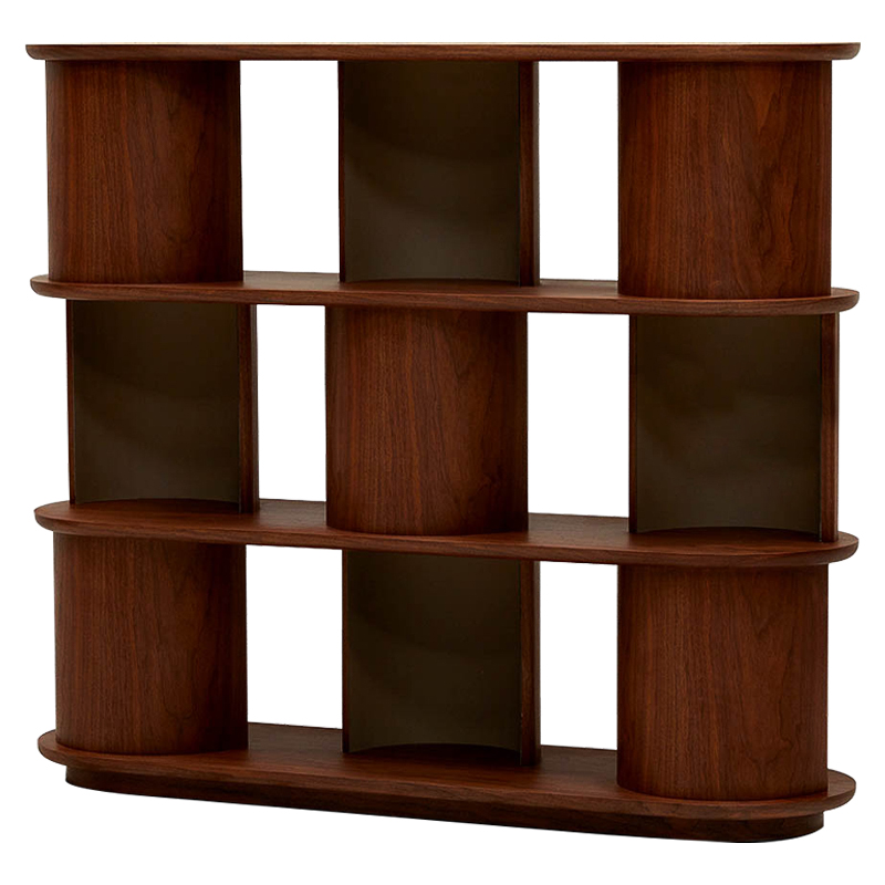 Стеллаж Zacharie Brown Wood Rack Коричневый Стеллаж Zacharie Brown Wood Rack Коричневый в Орле | Loft Concept