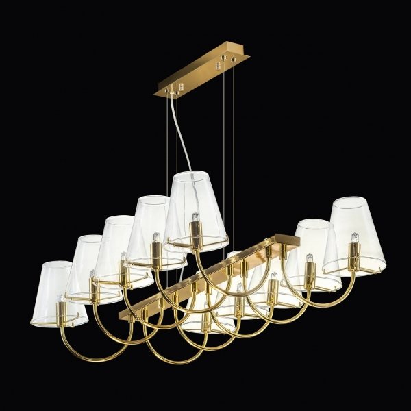 Люстра Imperial Chandelier 10 Глянцевое золото Люстра Imperial Chandelier 10 Глянцевое золото в Орле | Loft Concept