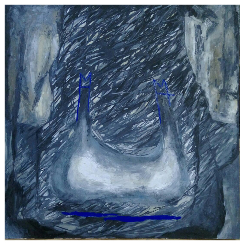 Картина Blue Abstract Still Life Синий Картина Blue Abstract Still Life Синий в Орле | Loft Concept