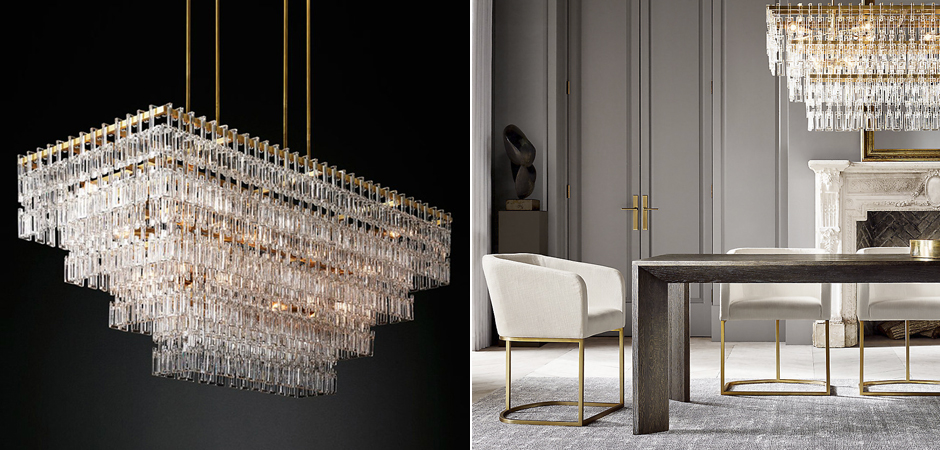 Люстра Marignan Linear Chandelier Люстра Marignan Linear Chandelier - Loft-Concept в Орле