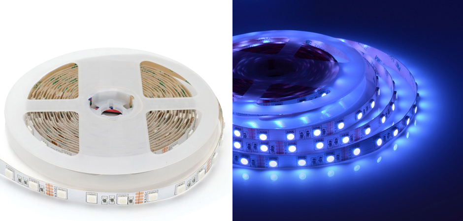 Светодиодная лента 14,4W/m 60LED/m 5050SMD разноцветная 5M Светодиодная лента 14,4W/m 60LED/m 5050SMD разноцветная 5M - Loft-Concept в Орле
