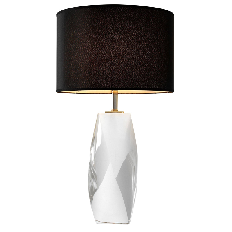 Настольная лампа Eichholtz Table Lamp Titan Кристалл (Crystal) Черный Настольная лампа Eichholtz Table Lamp Titan Кристалл (Crystal) Черный в Орле | Loft Concept