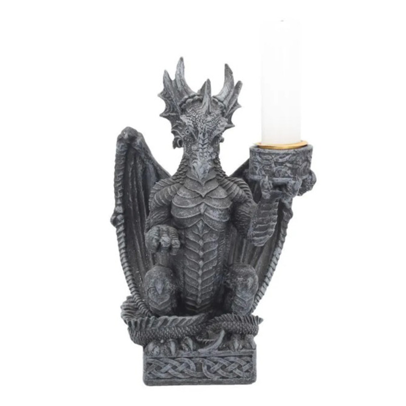 Подсвечник Dragon Guardian Серый (Gray) в Орле | Loft Concept 