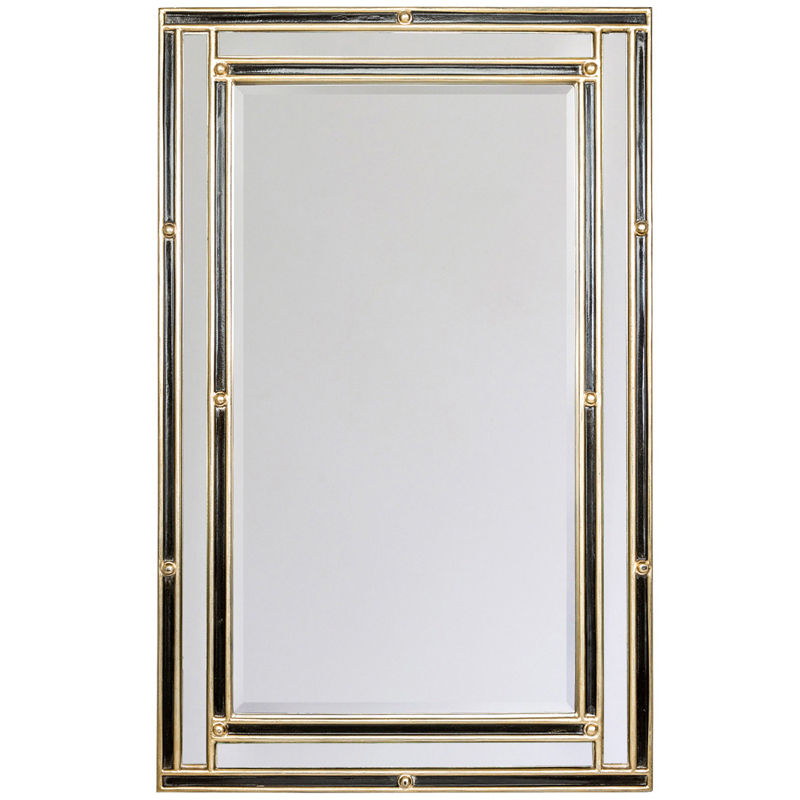 Зеркало Cambefort Mirror Зеркало Черный матовое золото Зеркало Cambefort Mirror Зеркало Черный матовое золото в Орле | Loft Concept