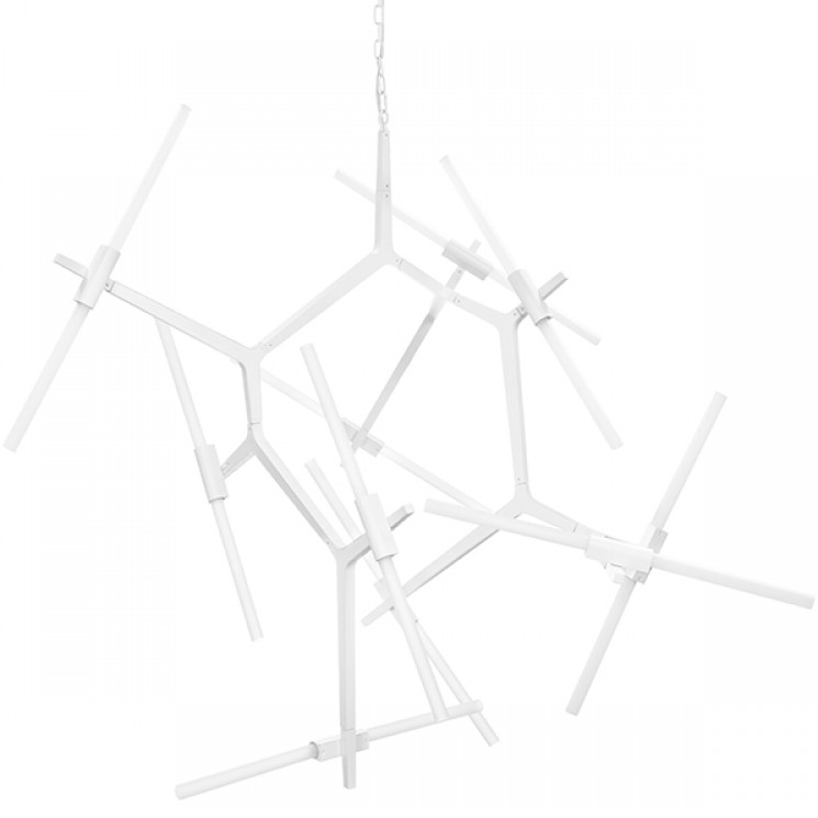 Люстра Агнес Chandelier White 20 Белый Люстра Агнес Chandelier White 20 Белый в Орле | Loft Concept