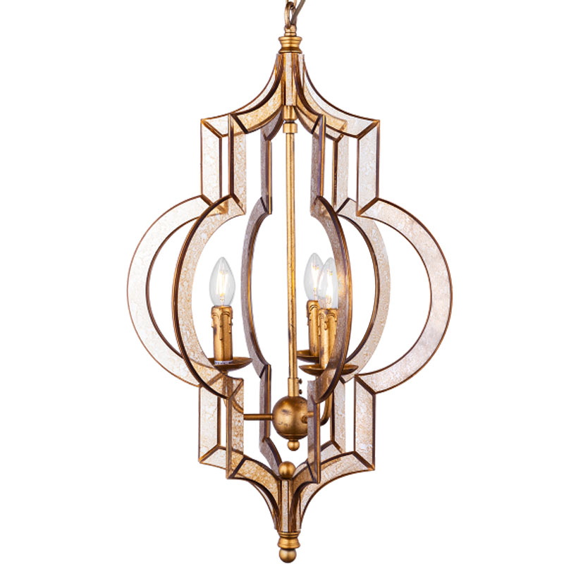 Люстра Manosque Chandelier Золотой в Орле | Loft Concept 