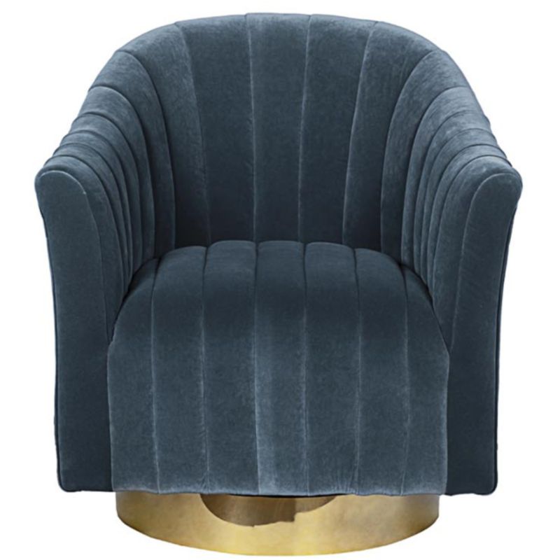 Кресло Civic Space BLUE VELOUR Голубой Кресло Civic Space BLUE VELOUR Голубой в Орле | Loft Concept