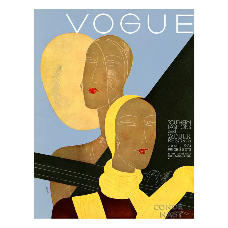 Постер Vogue Retro Мульти в Орле | Loft Concept 