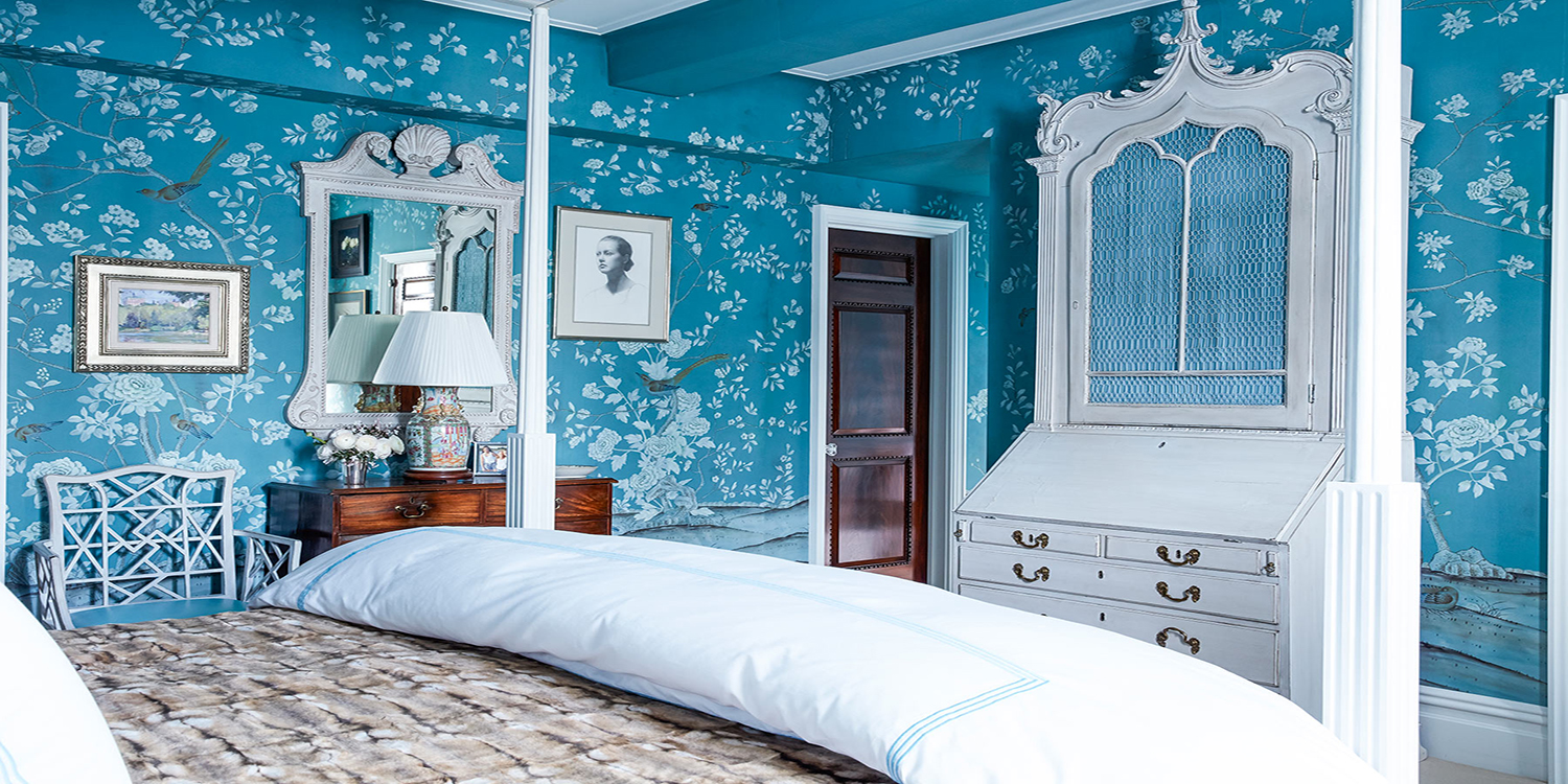 Обои ручной работы Earlham Blue - фото №1