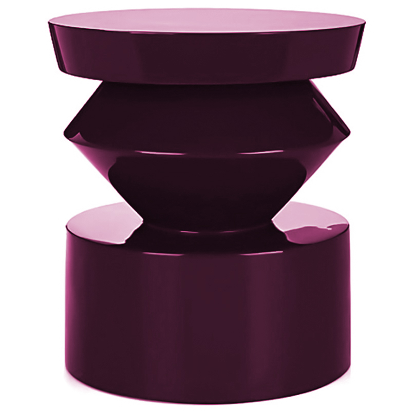 Приставной столик UMA SIDE TABLE Purple Пурпурный Приставной столик UMA SIDE TABLE Purple Пурпурный в Орле | Loft Concept