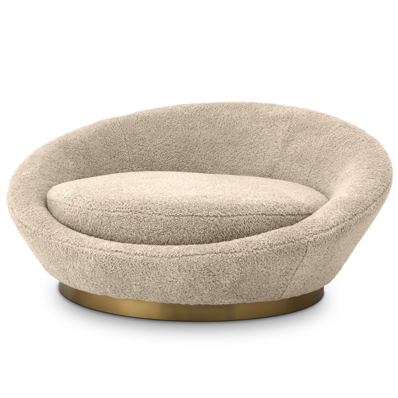 Диван Eichholtz Sofa Duardo Песочный Латунь Диван Eichholtz Sofa Duardo Песочный Латунь в Орле | Loft Concept