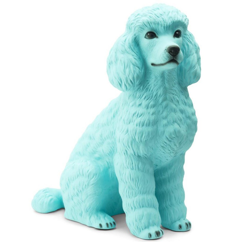 Статуэтка Abhika Poodle Bisc. Turquoise Бирюзовый Статуэтка Abhika Poodle Bisc. Turquoise Бирюзовый в Орле | Loft Concept