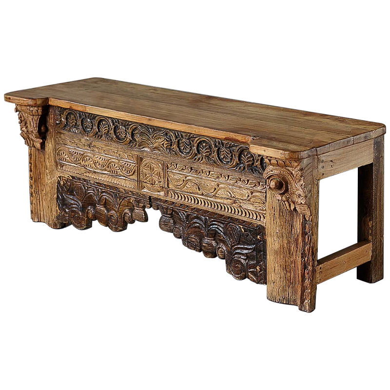 Консоль Bhavya Console Коричневый Консоль Bhavya Console Коричневый в Орле | Loft Concept