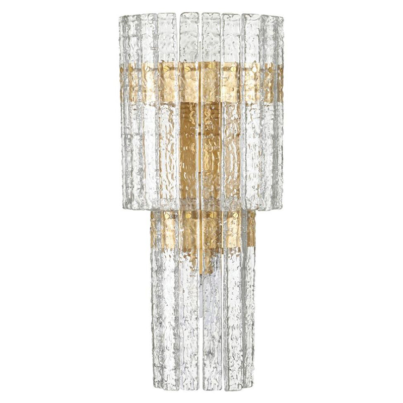 Бра Goizardi Cascade Wall Lamp Прозрачный Золотой Бра Goizardi Cascade Wall Lamp Прозрачный Золотой в Орле | Loft Concept