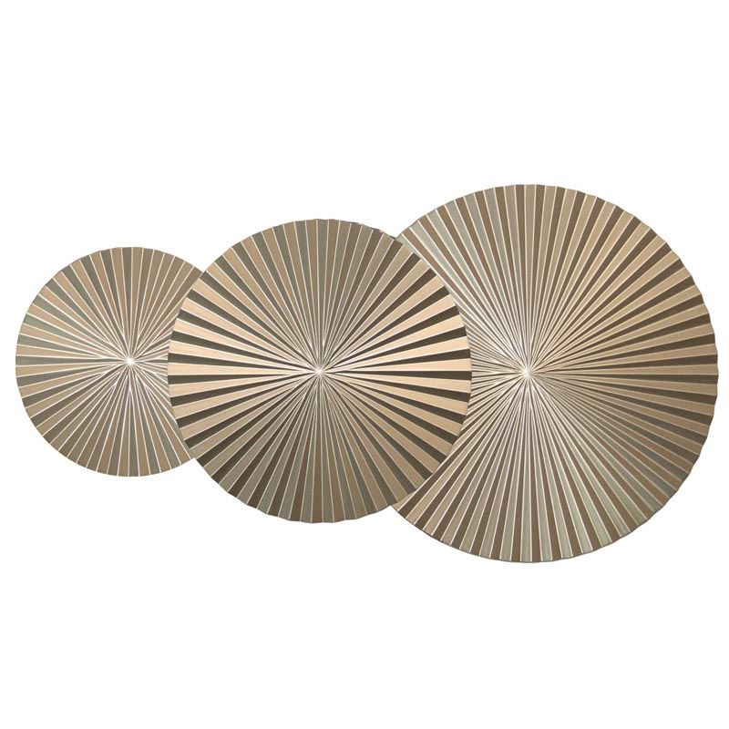 Арт-объект Apollo Champagne Wall Plaque Disc 3 Золотой Шампань Арт-объект Apollo Champagne Wall Plaque Disc 3 Золотой Шампань в Орле | Loft Concept