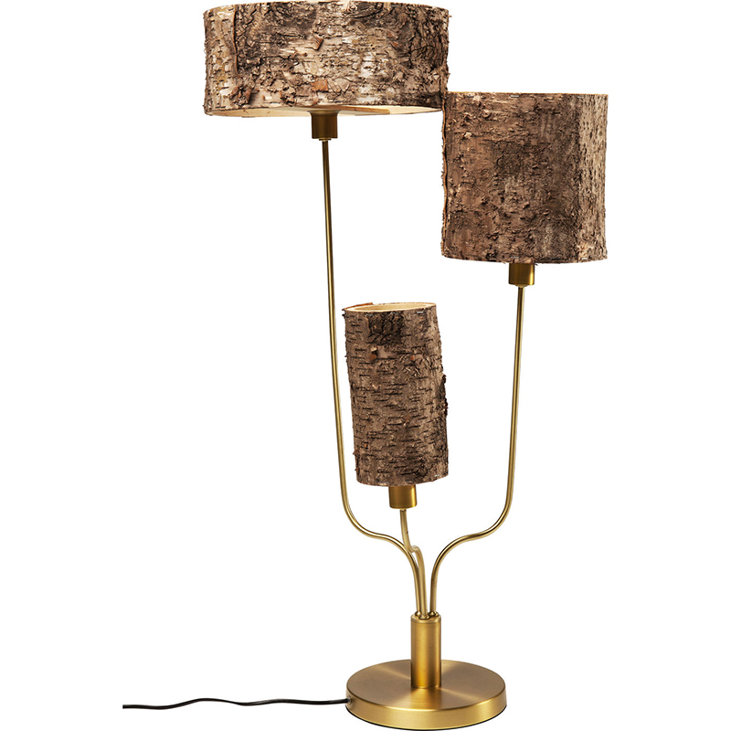 Настольная лампа Log Lampshades Золотой Древесина Настольная лампа Log Lampshades Золотой Древесина в Орле | Loft Concept