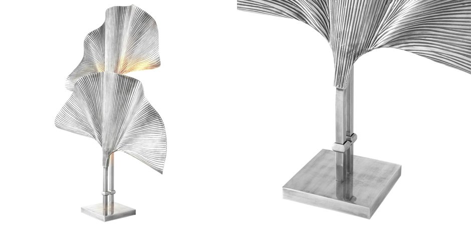 Настольная лампа Table Lamp Las Palmas Silver Настольная лампа Table Lamp Las Palmas Silver - Loft-Concept в Орле