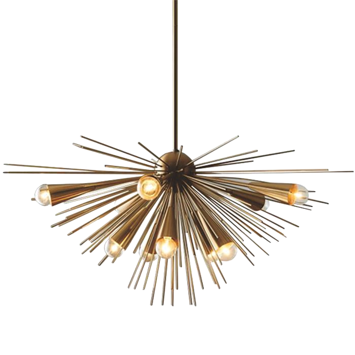 Люстра Luxury Copper Metal Thorn Pendant Lights Латунь Люстра Luxury Copper Metal Thorn Pendant Lights Латунь в Орле | Loft Concept