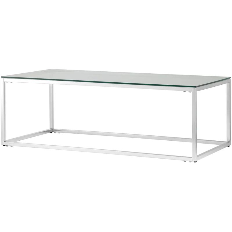 Столик кофейный Cassiani Collection Silver Серебряный Прозрачное Стекло Столик кофейный Cassiani Collection Silver Серебряный Прозрачное Стекло в Орле | Loft Concept