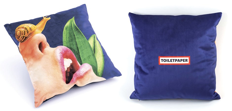 Подушка Seletti Cushion Snail Toiletpaper Подушка Seletti Cushion Snail Toiletpaper - Loft-Concept в Орле