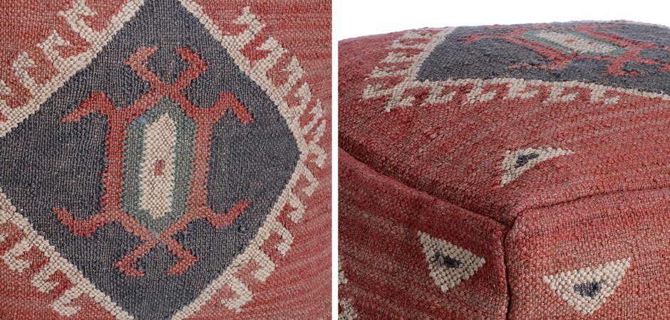 Пуф KELIM Pattern Rhombus Пуф KELIM Pattern Rhombus - Loft-Concept в Орле