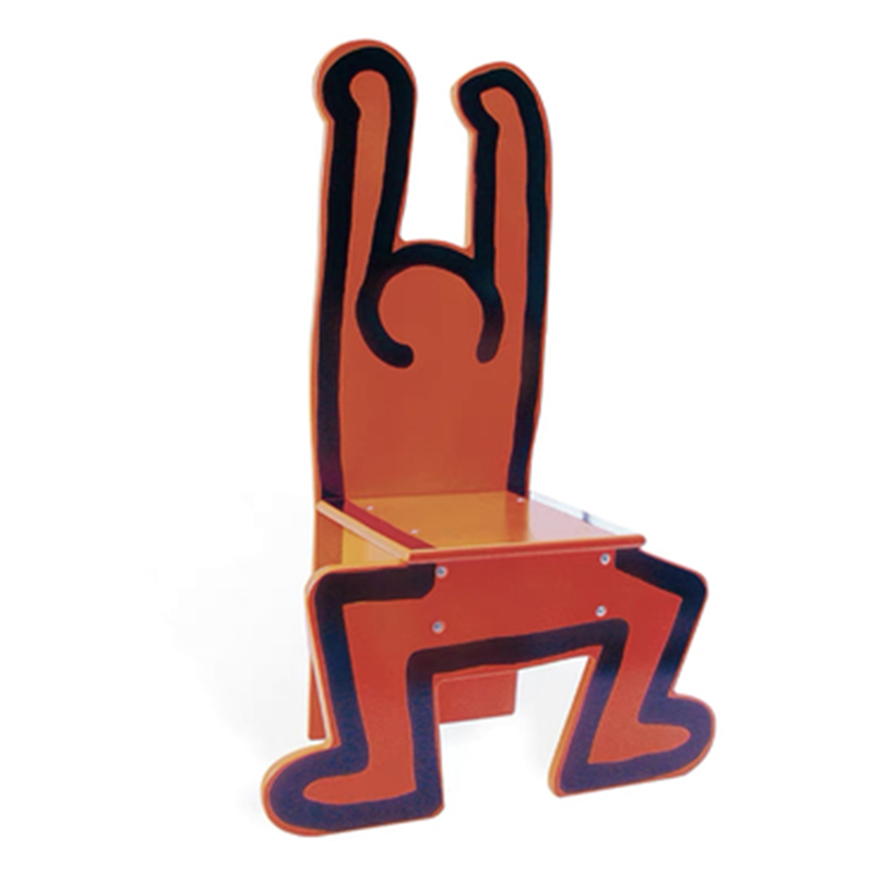 Детский стул Chaise Keith Haring Dancer Vilac Красный Красный в Орле | Loft Concept 