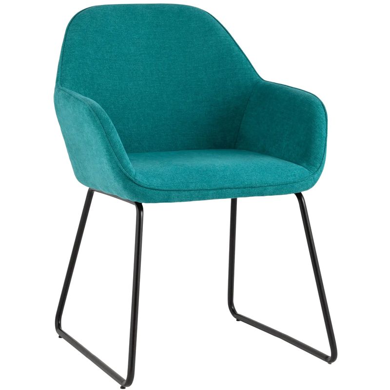 Стул Бирюзовый Chuck Chair Бирюзовый Черный Стул Бирюзовый Chuck Chair Бирюзовый Черный в Орле | Loft Concept