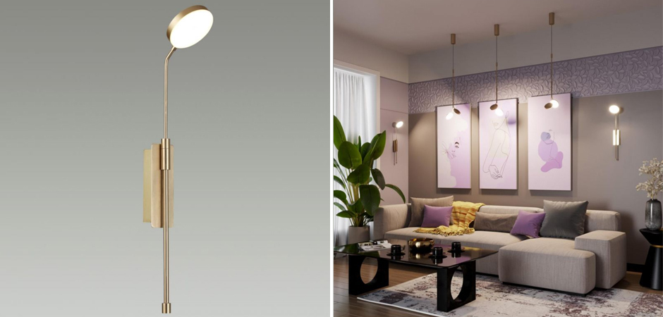 Бра Maxine Light Золотое Бра Maxine Light Золотое - Loft-Concept в Орле