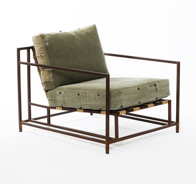 Кресло Inheritance Armchair Olive Military Fabric Оливковый Кресло Inheritance Armchair Olive Military Fabric Оливковый в Орле | Loft Concept