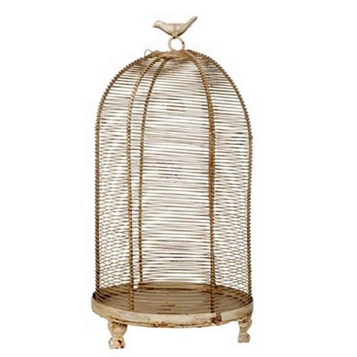 Аксессуар клетка для птиц Birdcage Бежевый Аксессуар клетка для птиц Birdcage Бежевый в Орле | Loft Concept