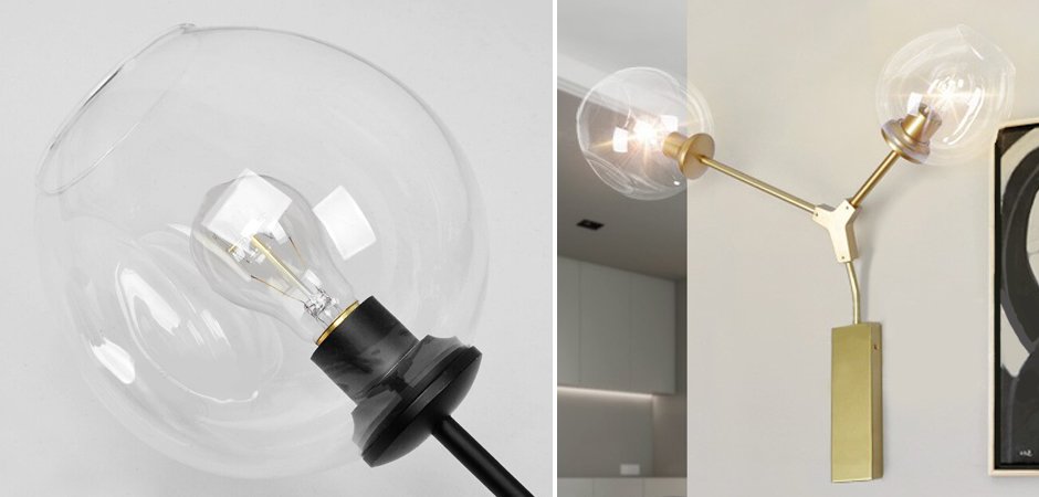 Бра Сrumpled Glas Wall Lamp Бра Сrumpled Glas Wall Lamp - Loft-Concept в Орле