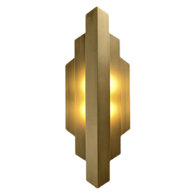 Бра Deco Sconce Vertical Geometric Modern Studio Endo Золотой Бра Deco Sconce Vertical Geometric Modern Studio Endo Золотой в Орле | Loft Concept