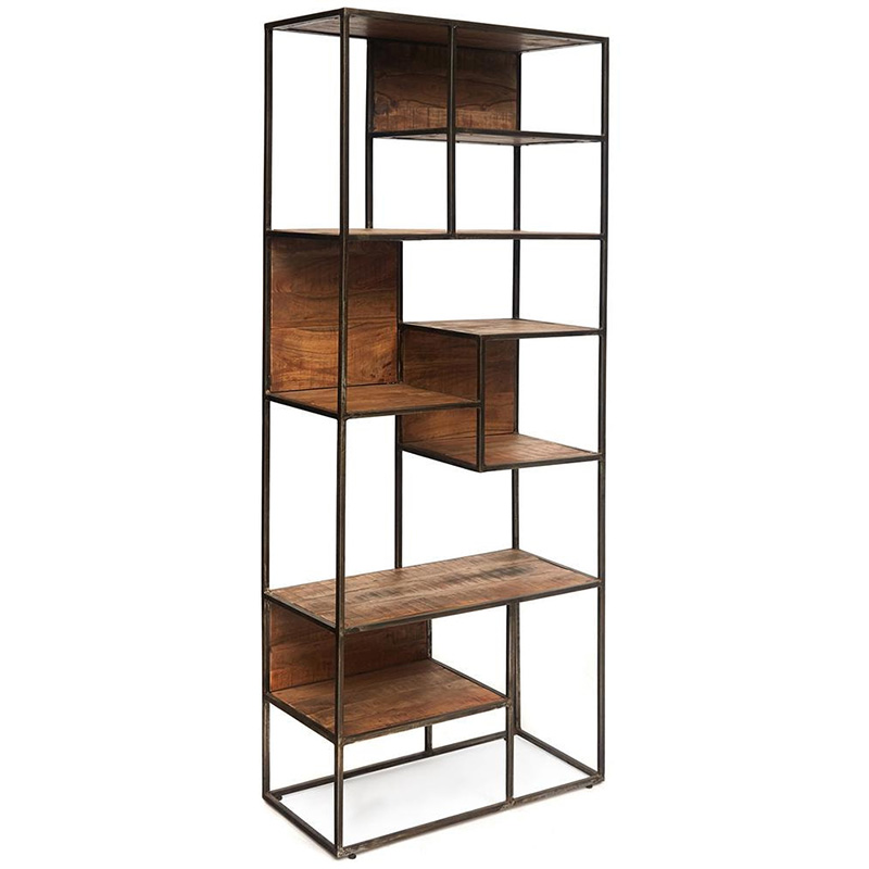 Стеллаж Loft Acacia Shelving small Древесина Черный Стеллаж Loft Acacia Shelving small Древесина Черный в Орле | Loft Concept