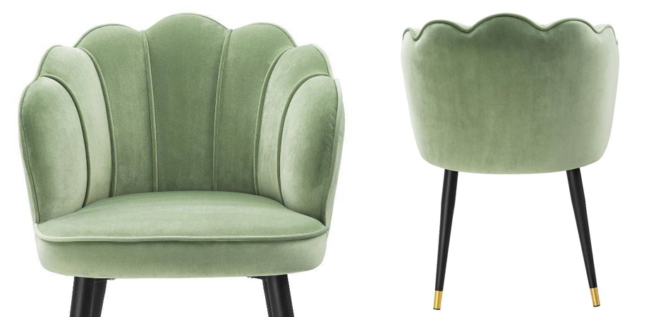 Стул Eichholtz Dining Chair Bristol pistache green Стул Eichholtz Dining Chair Bristol pistache green - Loft-Concept в Орле