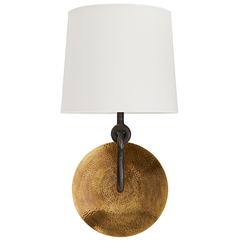 Бра GILES SCONCE Белый Черный Латунь Бра GILES SCONCE Белый Черный Латунь в Орле | Loft Concept