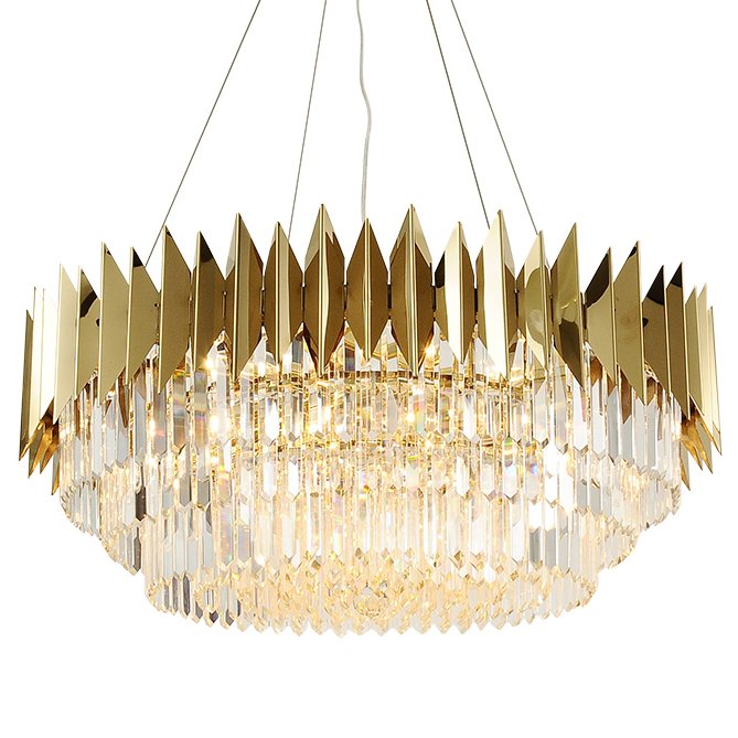 Подвесной светильник KEBO KING CHANDELIER Латунь Прозрачное Стекло Подвесной светильник KEBO KING CHANDELIER Латунь Прозрачное Стекло в Орле | Loft Concept