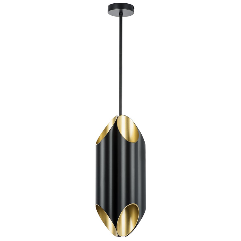Подвесной светильник Garbi Black Pipe Organ Hanging Lamp Черный Золотой Подвесной светильник Garbi Black Pipe Organ Hanging Lamp Черный Золотой в Орле | Loft Concept